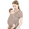 Front-hold Baby Carrier for Sleeping and Breastfeeding Khaki
