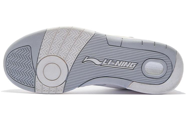 Li Ning 937 Deluxe Hi Искусственная кожа Устойчивая к истиранию, Легкая и дышащая Высокие кеды для скейтборда AZGS044-1