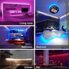 Светодиодная лента 5M SMD2835 12V Белый теплый красный зеленый синий RGB светодиодная водонепроницаемая гибкая лампа лента для декора комнаты