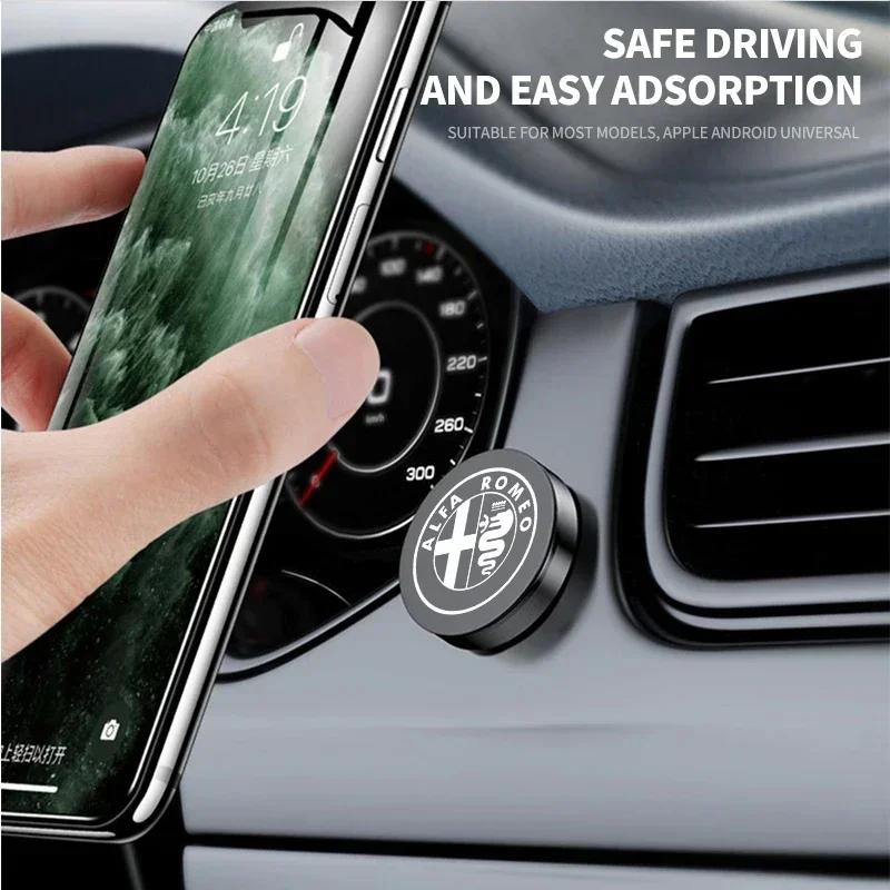 Car Stickers For Alfa Romeo Magnetic Car Phone Holder Car Mount Dashboard Magnetic Wall Holder For Alfa Romeo Giulietta GT 159 1