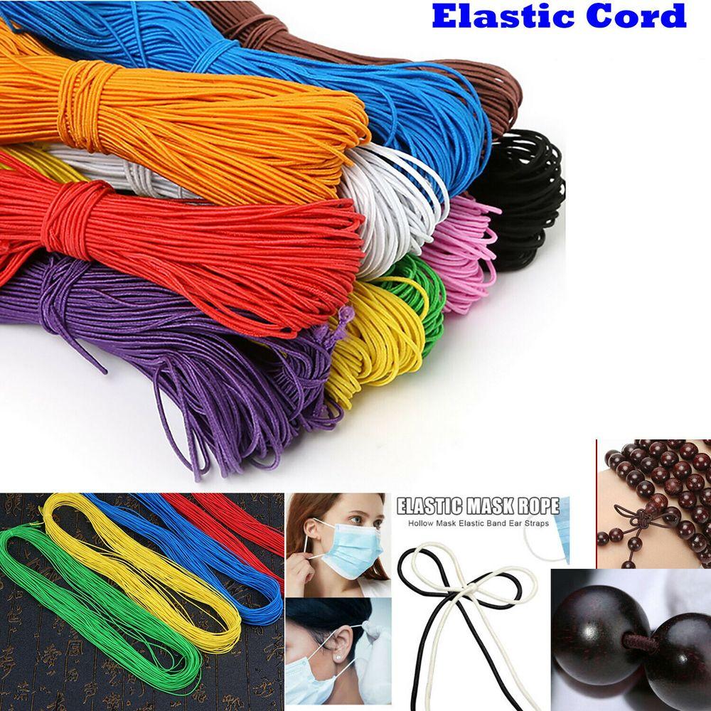 1mm 20Yards DIY Ribbon High Elastic Elastic Rope Elastic Cords Elastic Band Stretchy Threads