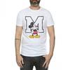 Mens Classic M Mickey Mouse Cotton T-Shirt