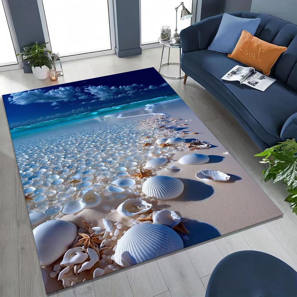 Ковер Dream Starfish Shell Tropical Beach Sea Star Art для спальни, гостиной, дивана, домашний коврик для двери, декор, большой нескользящий коврик для пола
