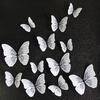 12 Pcs 3D Wall Stickers Butterfly Fridge Magnet Wedding Decoration Home Decor
