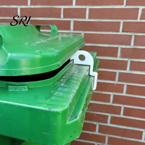 Trash Can Air Circulation 2Pcs Ventilation Clip Kitchen Waste Prevents Lid Damage Odor Easy Snap-On Installation Buffer Anti-scratch