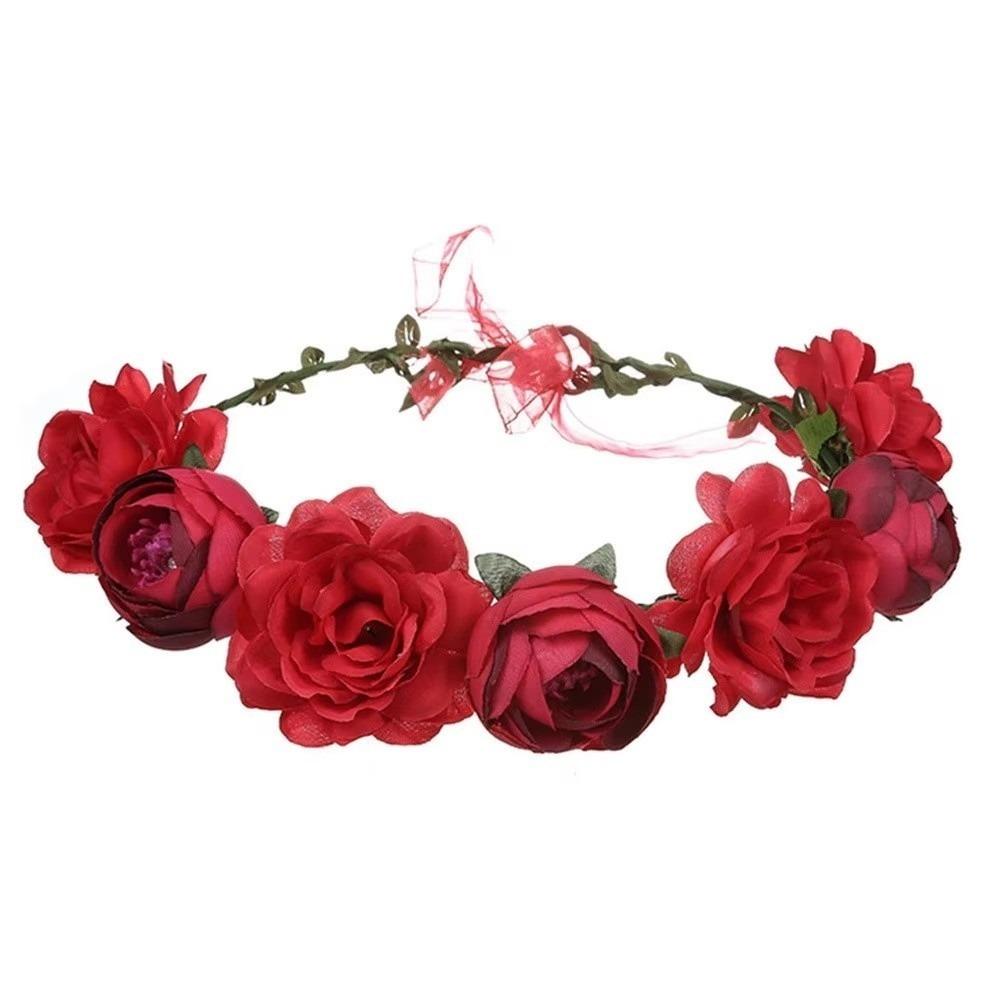 Bohemia Floral Headband Adjustable Princess Wreath New Bridal Garland Photo Props