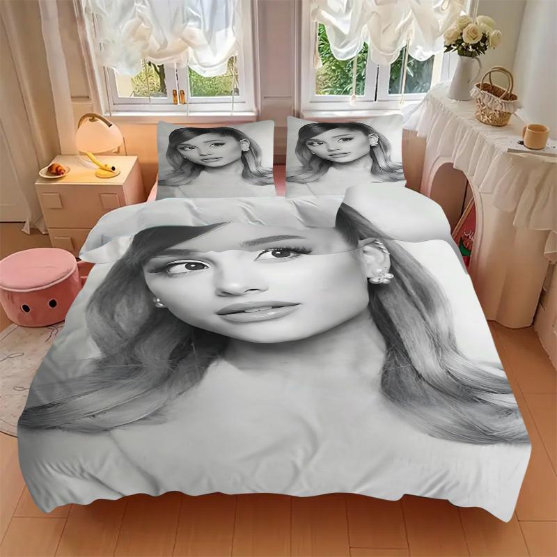 3Pcs Elegant Fashion Portrait Bedding Sets For All Sizes New 3D Printed Bed Cover Comforter Duvet Cover Pillowcase Bedroom Decoration