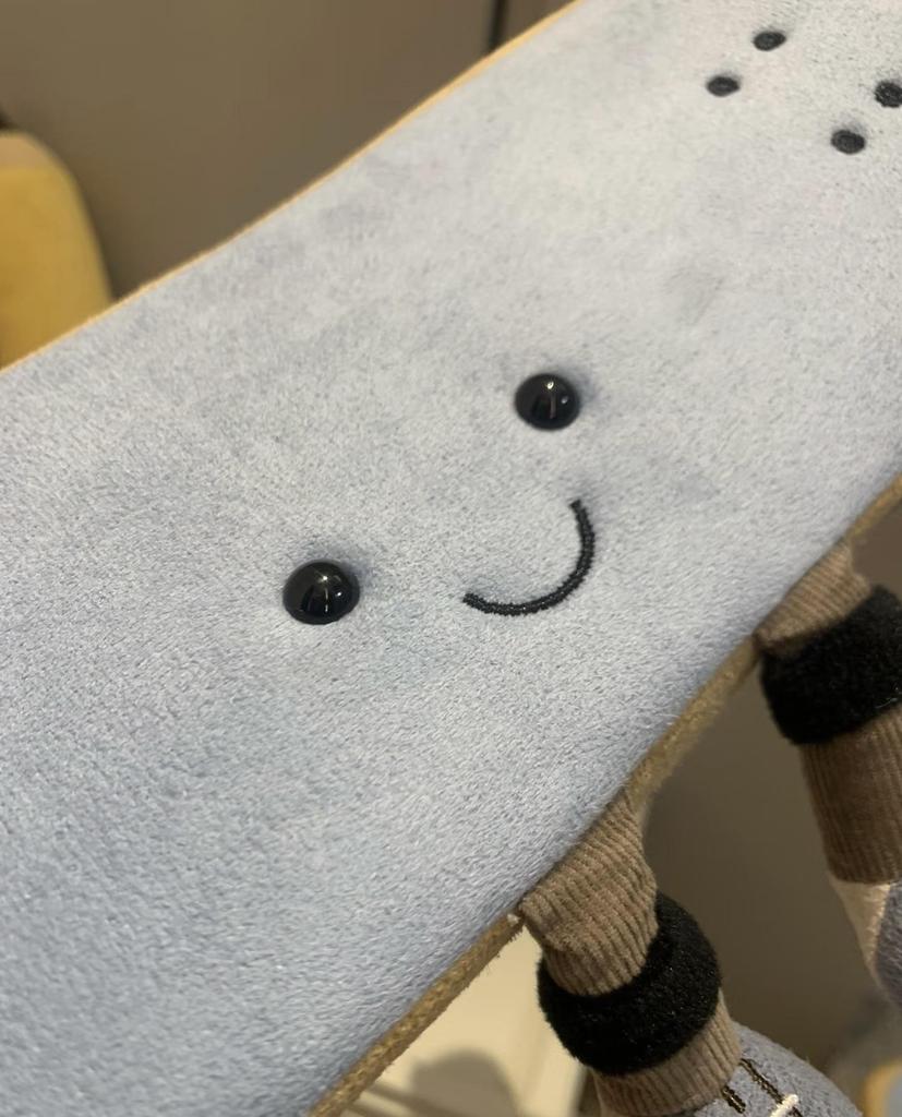 JC Fun Sports UK Plush Skateboard Doll - Cute, Comfy Skateboard Toy Gift