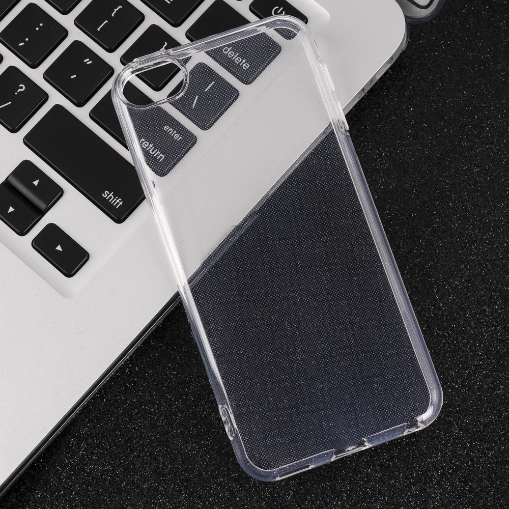 Прозрачный мягкий чехол из ТПУ и кожи для iPod Touch 5/6/7