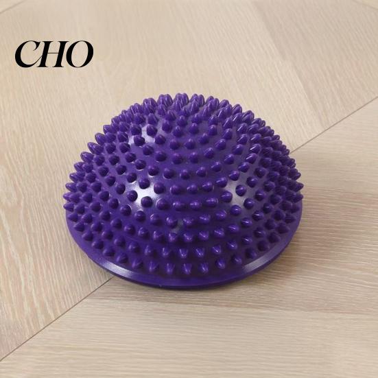 Sensory Development Toy Balance Ball Anti-Slip Thickened Base Hemispheric Massage Design Colorful Non-turning Trainer Preschool Activity Family