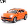 1:24 Porsche Cayenne S Turbo SUV Alloy Car Die-casting Model Pull Back Collection Children Gift Toy Free Shipping