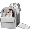 MuGaoDee Pet Carrier for Dogs and with Mesh and PVC Foldable and Seatbelt Securement Suitable for Medium and Large Small and Suitable for Train