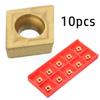 10 шт. CCMT060204 US735 CCMT21.51 Токарные твердосплавные пластины для токарной обработки с ЧПУ