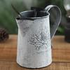 Sweet Room,Vintage Iron Art Bucket Dried Flower Vase Container Desktop Ornaments Decor