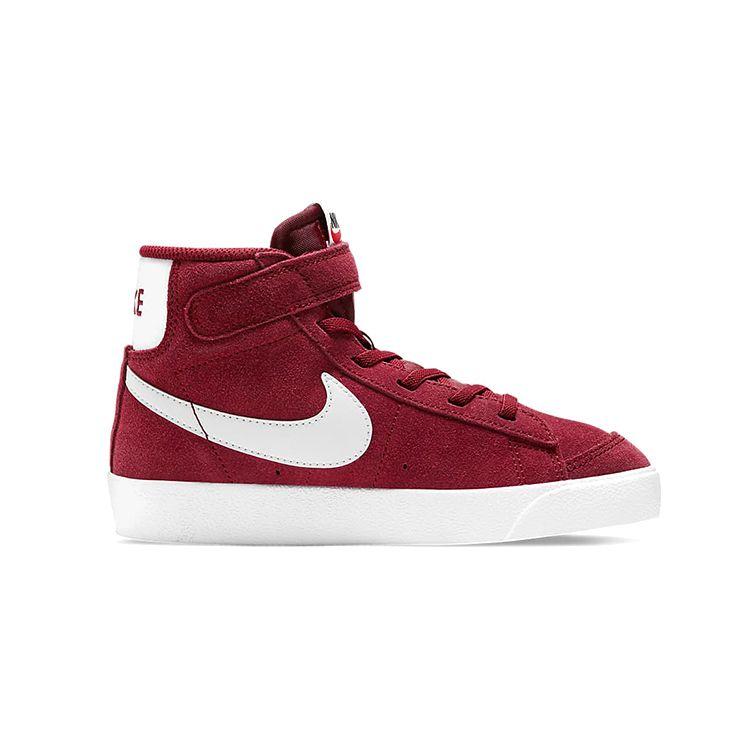 Nike Детские кроссовки Blazer Mid 77 PS Team Red Black White DD1850-600