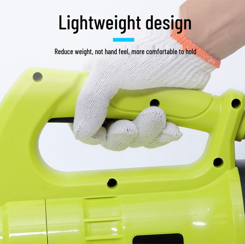 Высокомощный ручной электрический воздуходув для удаления пыли, листьев и снега - 220В, промышленное использование