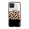 For Samsung A15 A35 A55 A73 S24 Xiaomi 13T 12T 11T Redmi Note 13 Pro 12 11 Pro 12S iPhone 15 16 Women Leopard Pattern Shockproof Tempered Glass Case