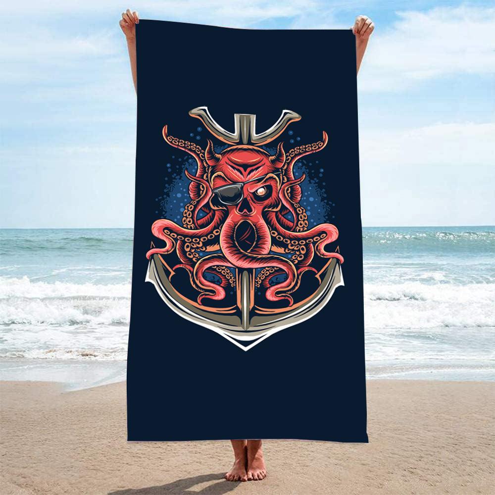 Locomotive Enthusiasts Sports Towels Quick-drying Double-sided Velvet Beach Towels Printed Bath Towels