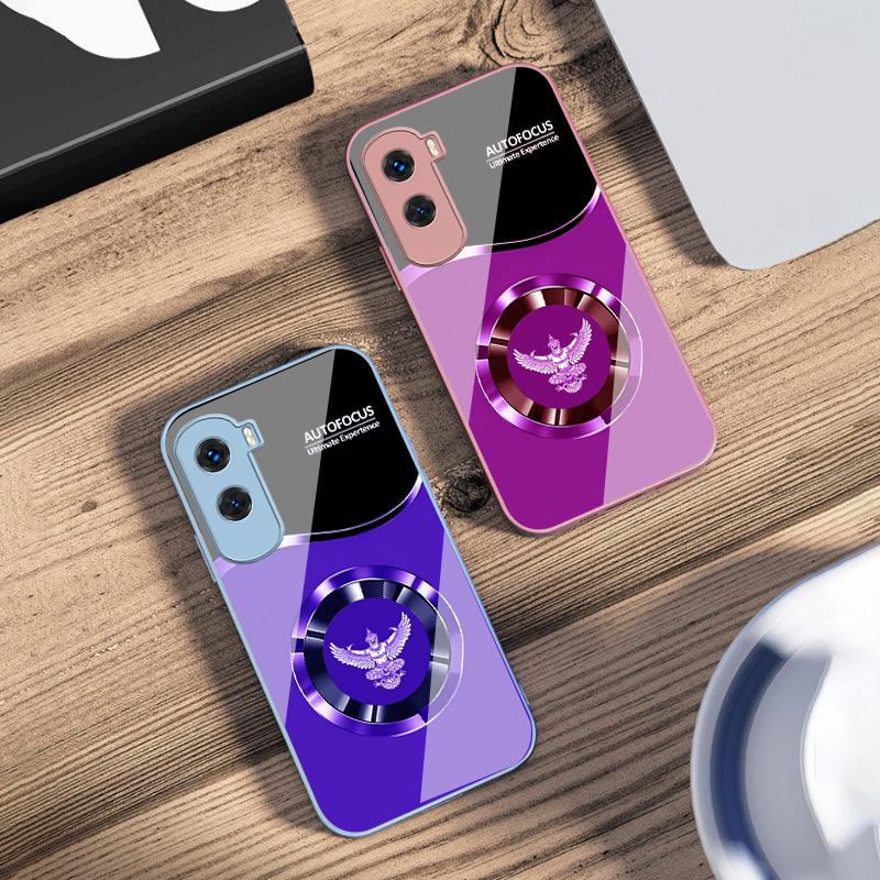 Круглый Флайер Для Honor 200 90 8X 9X Pro Lite P50 P40 Nova 10 11i P60 Magic4 6 Mate 20 50 Закаленное Стекло Чехол Для Телефона