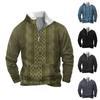 Spring And Men's Standing Collar Sweatshirt Is Outdoor Casual Sweaters Tops