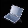Clear Rectangular Plastic Card Holder Box