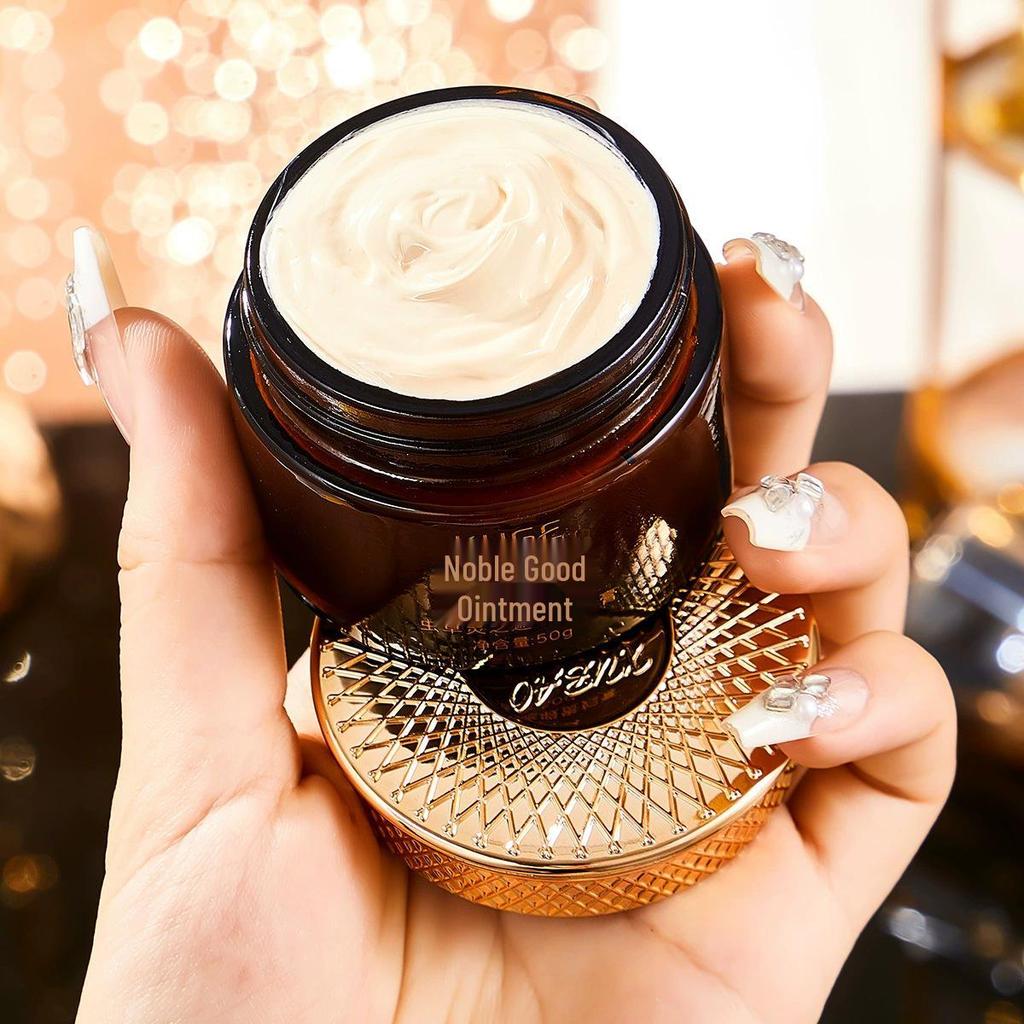 Douyin Kuaishou Cordyceps Ganoderma Hydrating Concealer Cream - Lightweight Nude Makeup Moisturizer