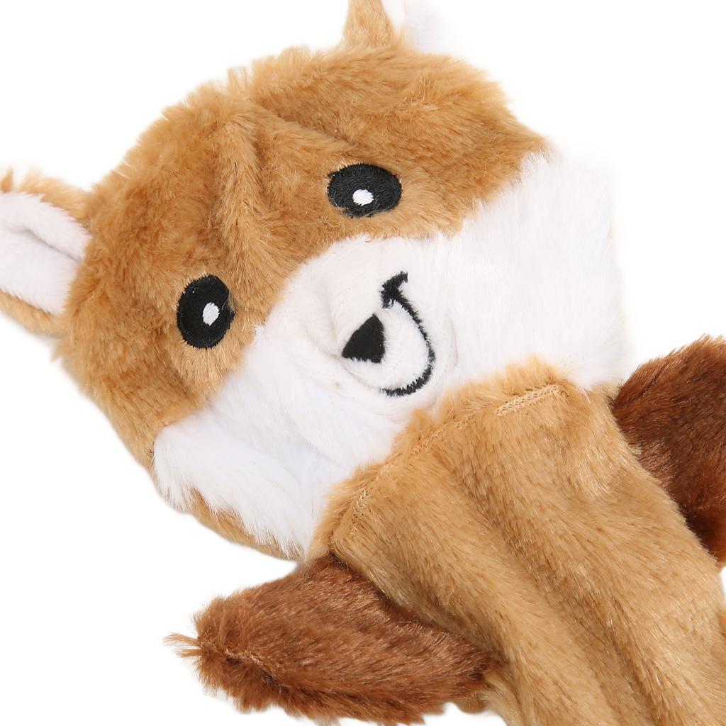 Dog Squeaky Raccoon Toys Bite Resistant Safe Plush Dog Teething Toys for Pet Supplies