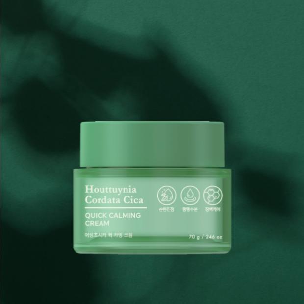 Tonymoly Хауттюйния Кордата Cica Быстро успокаивающий крем 70г