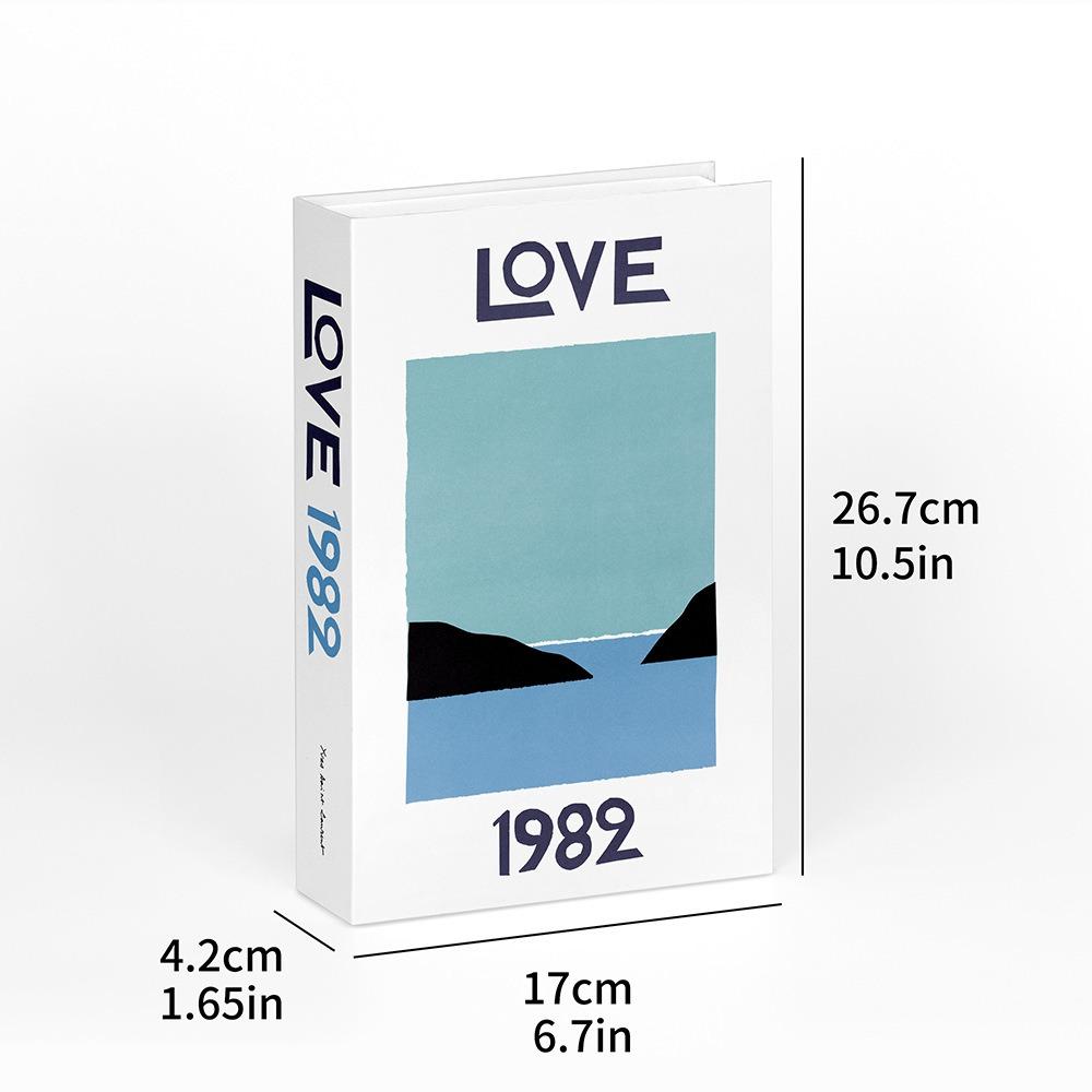 Book Shelf Display Fake Books Ornament Photography Prop Simulation Book Home Decoration