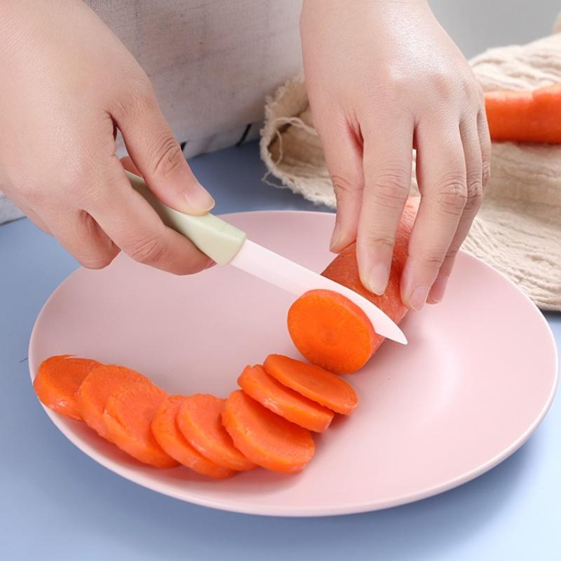 Portable Ceramic Fruit Vegetable Cutter Potato Meat Bread Knife Cutting Peeling Kitchen Tools Accessories