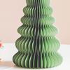 Бумажная рождественская елка 3D сотовая бумажная рождественская елка украшение деревенский настольный центральный элемент для офиса домашний школьный декор