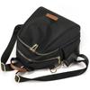Solid Color Backpack Women's Lightweight Water-Repellent Nylon Travel Backpack