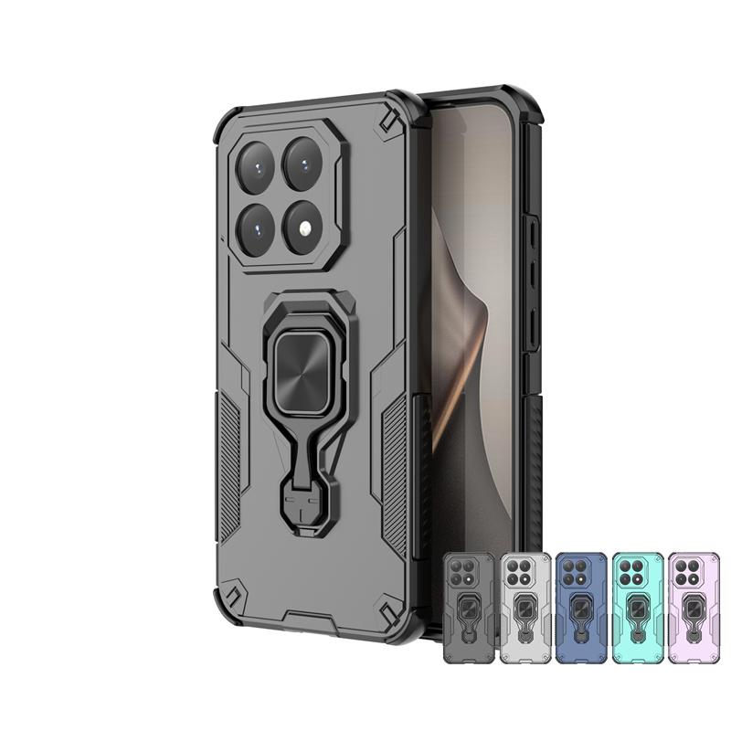 Чехол-держатель для телефона для Xiaomi 15T Чехол Тяжелая броня Задняя крышка для телефона для Xiaomi 15T Pro Противоударный чехол для телефона для Xiaomi 15T Чехол