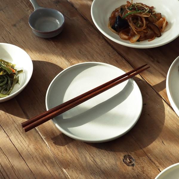 Iwai&Story Lacquered Spoon Set of 5, Brown Wood, Spoon 5p + Chopsticks 5p, Korean Popular Tableware