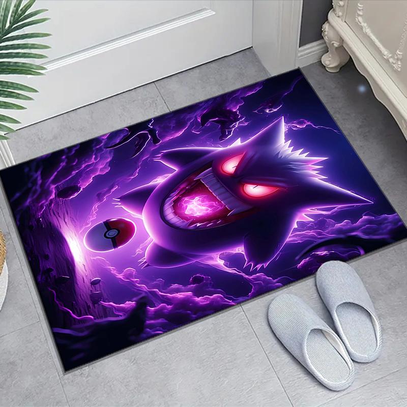 1pc Gengar2 Design Area Rug - Non-Slip, Soft & Cozy Floor Mat for Living Room, Bedroom, Office - Indoor/Outdoor Decorative Carpet