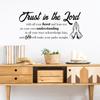 WZ9024 English Slogan Bedroom Living Room Study Home Beautification Decoration Wall Sticker