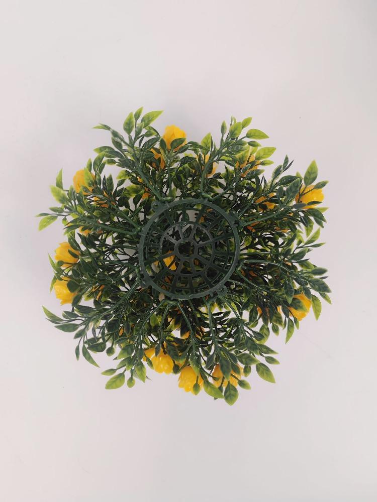 Искусственная трава Зеленый Растение Шар Трава Искусственная Уличный Декор Колышки Газон Трава Музыка ветра Настенный декор Чаша Искусственные Подвесные корзины с цветами