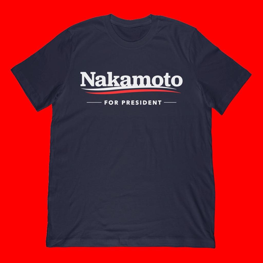Nakamoto for President T-Shirt