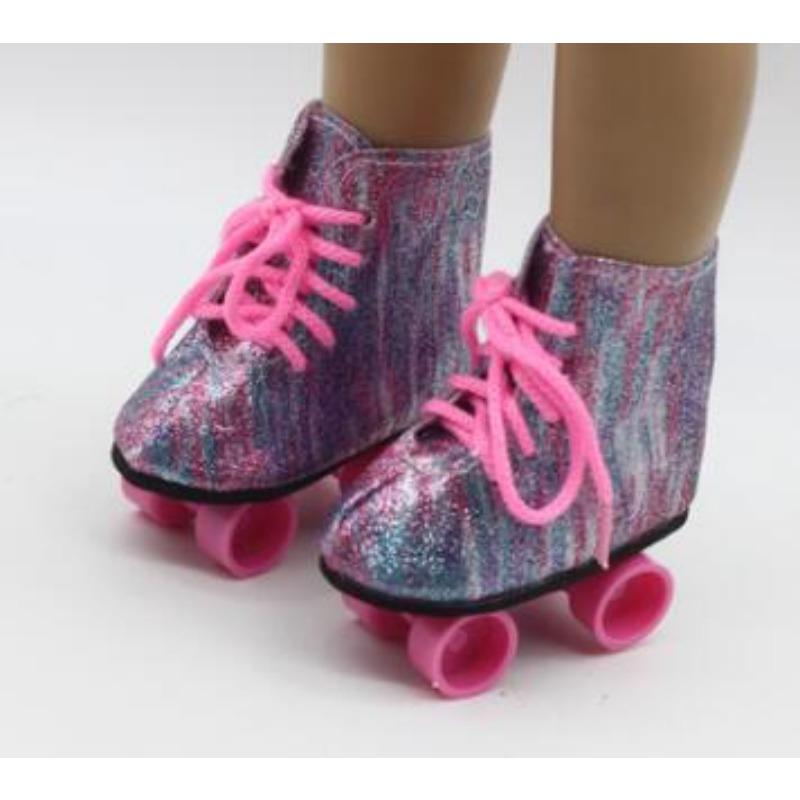 Аксессуары для кукол Обувь Роликовые коньки Спортивная обувь длиной 7 см Нет. 266