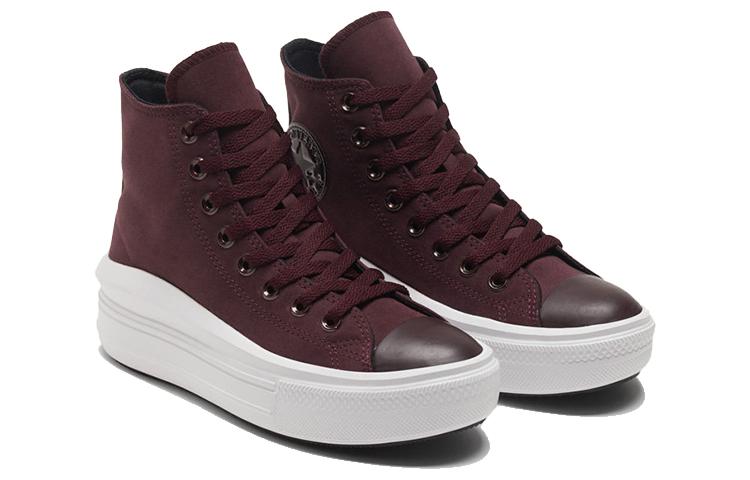 Женские кроссовки Converse Wmns Chuck Taylor All Star High Move 'Diamond Metal - Black Currant'
