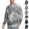 Мужской повседневный модный свитшот с принтом и круглым вырезом