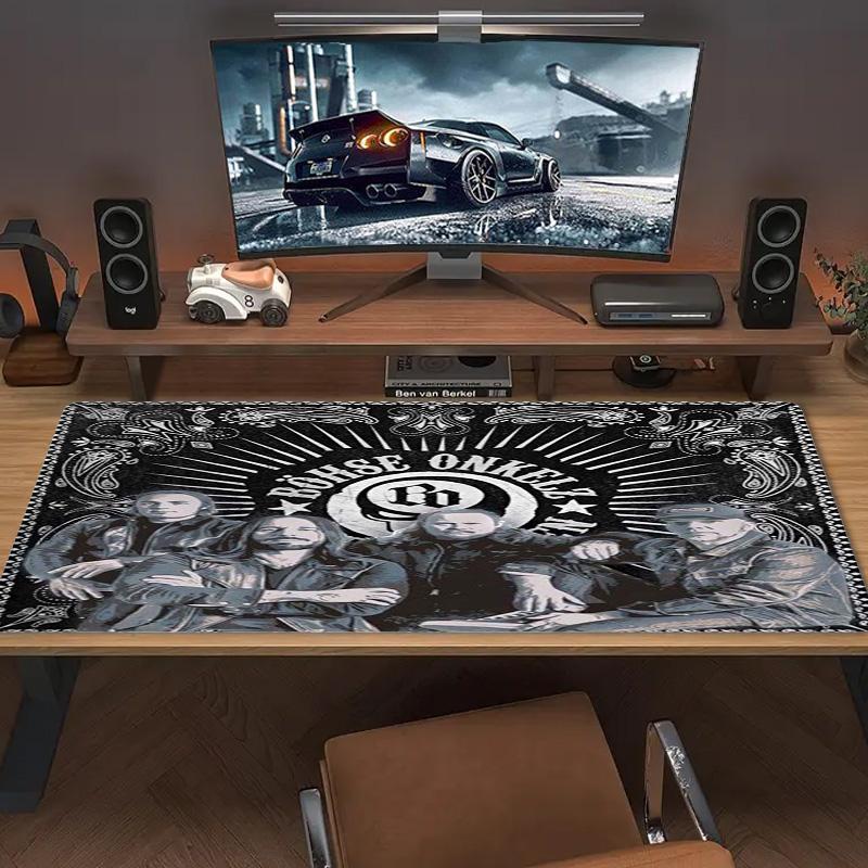 Böhse Onkelz Poster Color Mouse Pad Large Gaming Table Cushion Non-slip Laptop Tablet Big Mousepad XXL Mat Mini PC Playmat With Lock edge