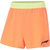 Li Ning Running Series Color Block Logo Mid Belly Belly Quick Dry Straight Sport Shorts Men Shorts Fluorescent-Elon-Orange AKSU003-5