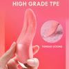 Soft Tongue Licking Vibrator G Spot Clitoral Stimulator Mini Clit Sex Toys for Women Rechargeable Nipple Female Masturbator