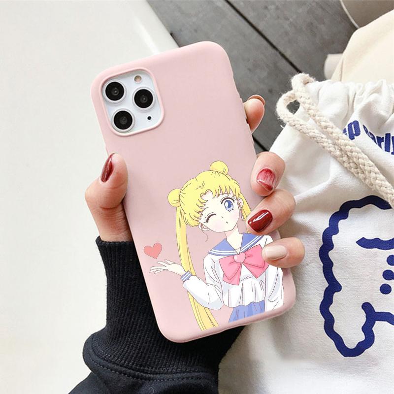 Чехол для Huawei Y9 Prime 2019 P30 P20 Honor 10i 20i 8X 50 Mate 20 Pro P40 Lite E Y7 Y6 P Smart 2021 Nova 5T Мультяшный Аниме Девушки