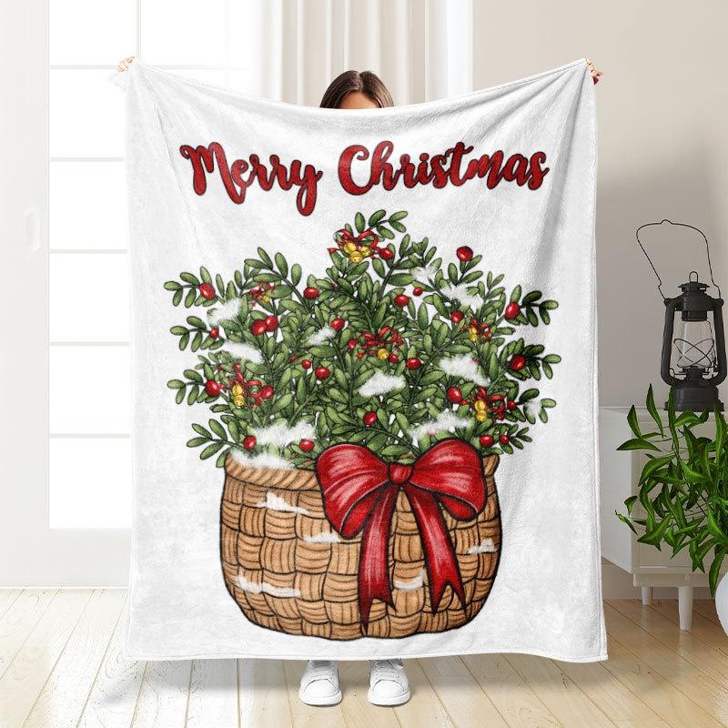 Осенние и зимние одеяла, утолщенные фланелевые простыни, одеяла из ягненка Санта-Клауса, коврики татами, одеяла, одеяла