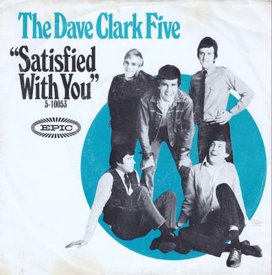 7-дюймовая пластинка DAVE CLARK FIVE - Доволен тобой 510053 Epic 1966 США Рок Б/У