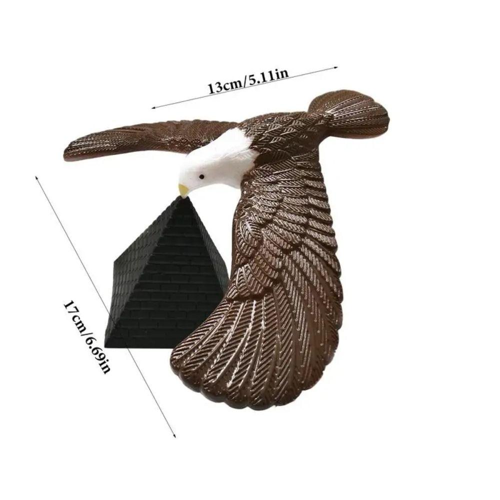 Pyramid Physical Balancing Eagle Bird Gift Trick Gravity Science Balance Bird Novelty Funny Eagle Bird Interactive Desktop