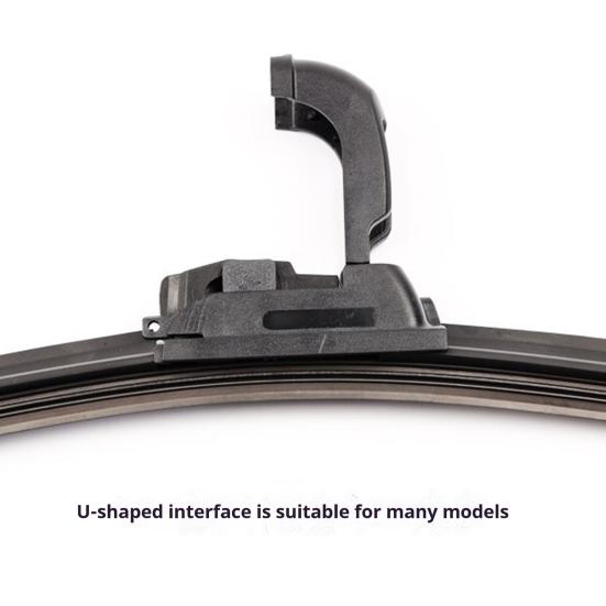 2 шт. Щетки стеклоочистителя Всепогодные Щетки стеклоочистителя Гибридная резина Тихие Передние