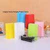 Handle-Free Colored Candy Kraft Paper Bags for Children's Gifts & Snack Storage